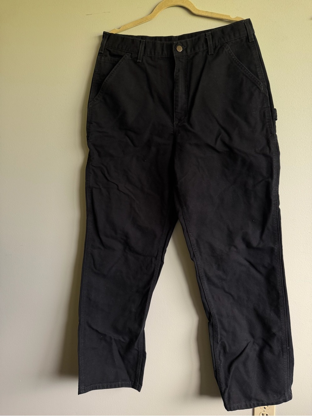 Carhartt Black Cargo Work Pants